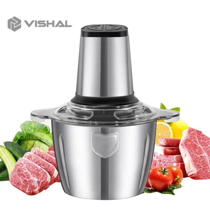 Vishal Combo 3in1 [COD] Panci Presto + Blender Penggiling Daging Stainless + Pisau Set 6in1 3