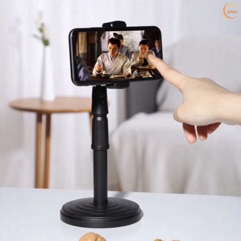 Giá Đỡ Điện Thoại Livestream để Treo Kẹp Quay Phim Ghi Hình xem video Ổn Định Xoay 360 Độ - Chiều Cao 38mm. 6