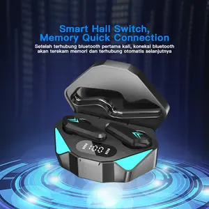 TWS Gaming X15 True Wireless Stereo Gaming Earbuds Touch Earphone Pure Bass Sound Low Latency Earbuds