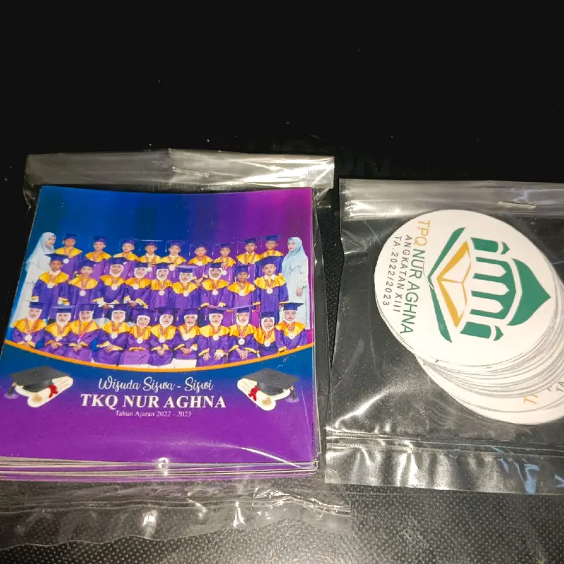 Satu set sticker piala label tropy costem Full set sticker piala kejuaraan Kertas Paper Stationery 4