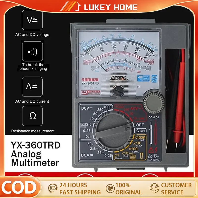 2025 New MULTI TESTER 360/AVO METER SMART MULTITESTER BESAR/DIGITAL ...
