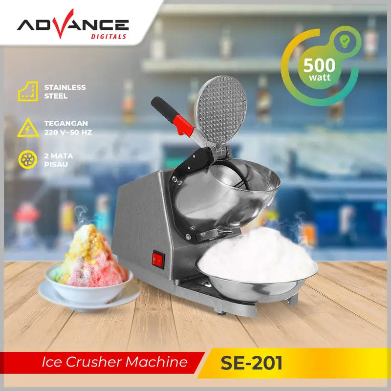 MESIN SERUT ES / MESIN PENGHANCUR ES /  ICE CRUSHER ADVANCE SE-201 / MESIN PENGGILING ES ADVANCE SE201 0