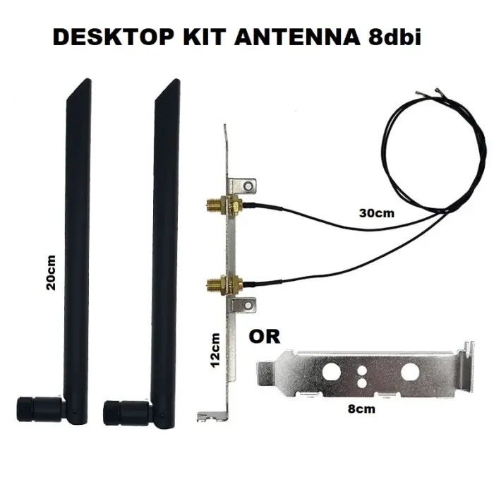 Antenna ax200 ax210 ax201 9560 m2 mhf4 ipex4 wifi dual antena ngff 1
