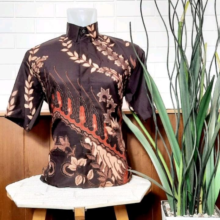 kemeja motif batik 1