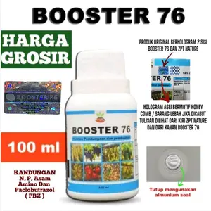 Pupuk Booster 76 Hormon Pembungaan dan Pembuahan diluar Musim - 100ml Pasti Murahnya