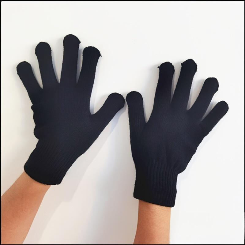 1 Pair of Thermal Gloves - Breathable, Sweat-Absorbent, Outdoor Sports Thermal Gear, Comfortable, Universal Adult Knitted Gloves 6