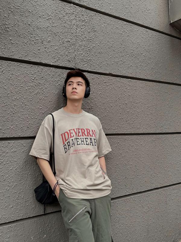 [HỘP HOA HỒNG] Áo thun unisex cao cấp chính hãng IDeverRAY quà tặng cho người yêu thương [BRAVEHEART - Dũng cảm yêu] form oversize chất liệu cotton 260gsm 5