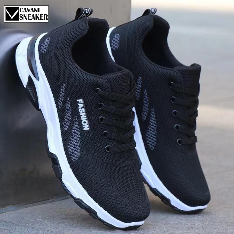 Giày Nam Fashion Sport Thể Dục Thể Thao Chạy Bộ Nhẹ Nhàng - CVA2 Sneaker Cao Su Shoes Đế Bằng Len