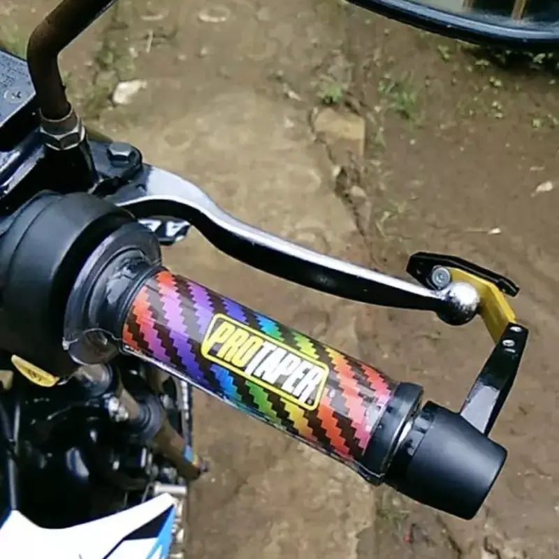 Handgrip Protaper Carbon Handfat Karbon Rainbow Grip Pelangi Universal 2