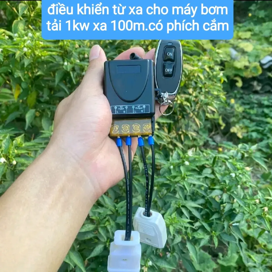 Bộ điều khiển từ xa cho các thiết bị điện gia đình có phích cắm