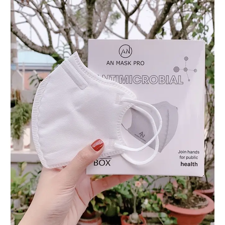 [Mua 100c tặng 20c] Khẩu Trang AN MASK pro 5 lớp lọc kháng khuẩn  đạt chuẩn công nghệ nano