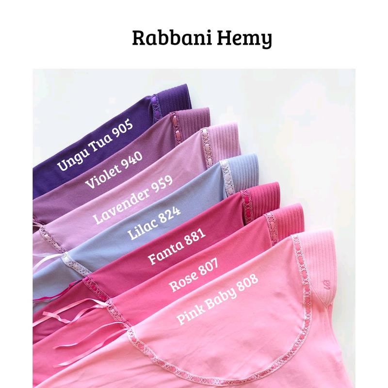 Kerudung Rabbani Ori Hemy warna 6