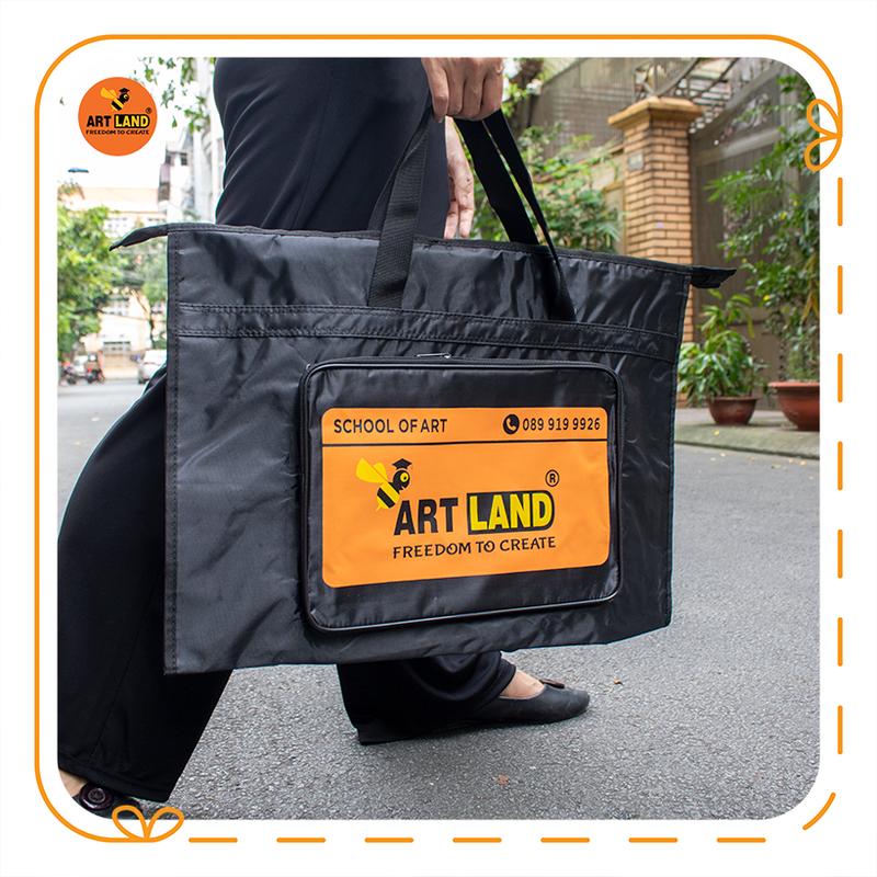 Túi Họa Cụ ArtLand A3 Chống Thấm Nước Túi Bảng Vẽ 2 Kiểu Đeo Vai - Xách tay 5