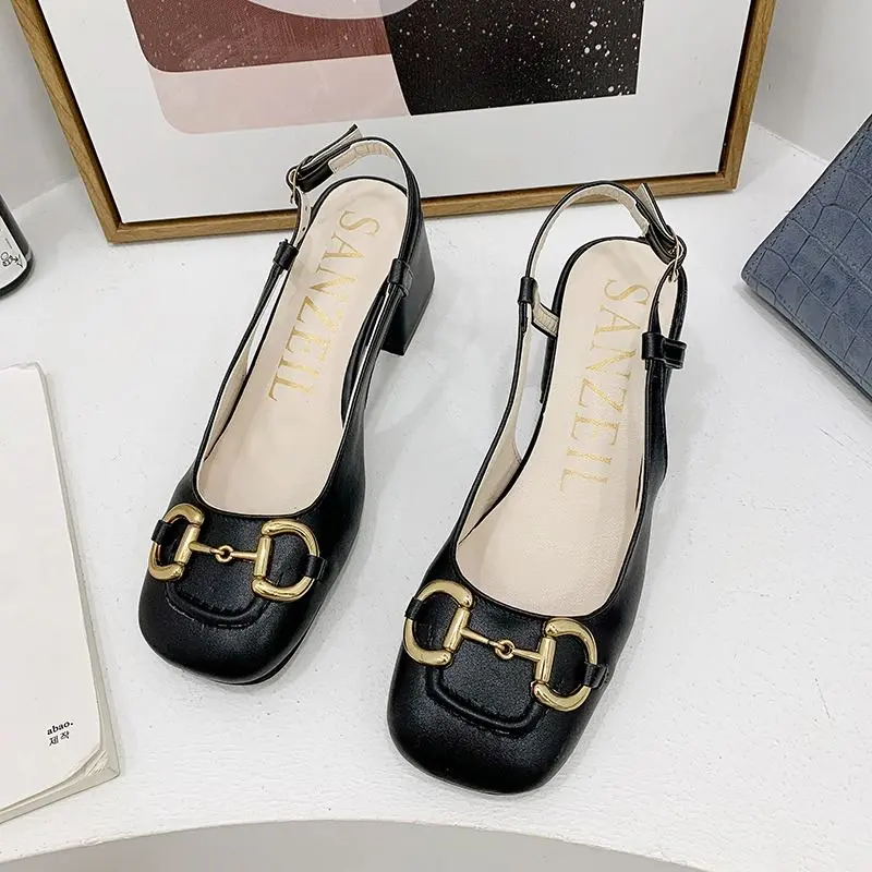Sanzeil Horbit Sandal Hak Tahu 6cm Wanita 0002 Sendal 2