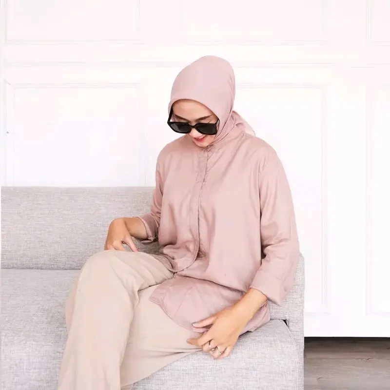 kemeja wanita rayon premium polos kemeja rayon premium kemeja wanita polos Katun rayon 2