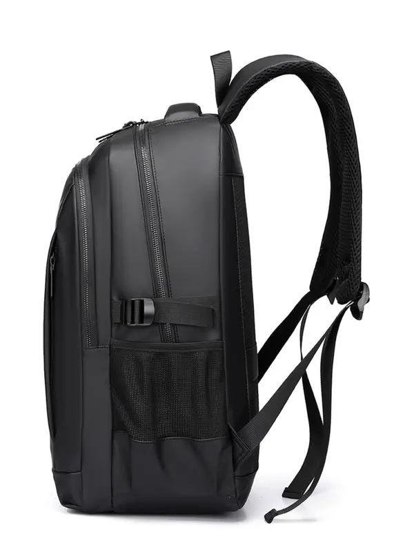 Letters Pattern Backpack, Large Capacity Commuter Backpack, Business Computer Bag, Outdoor Casual Backpack for Men 4