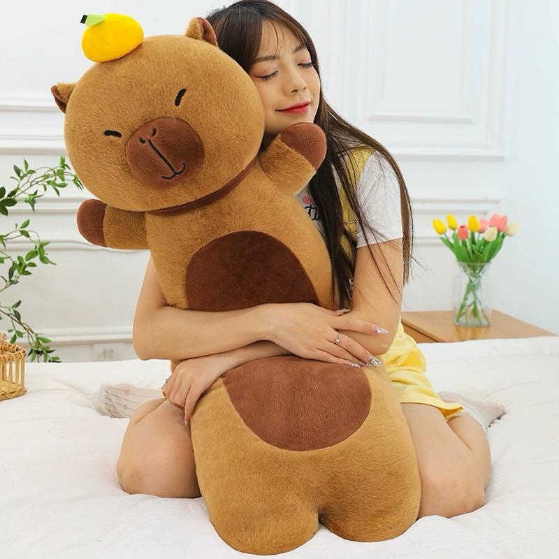Gối ôm Capybara dáng đứng hàng siêu đẹp đủ size - Chuột lang nước capybara 2