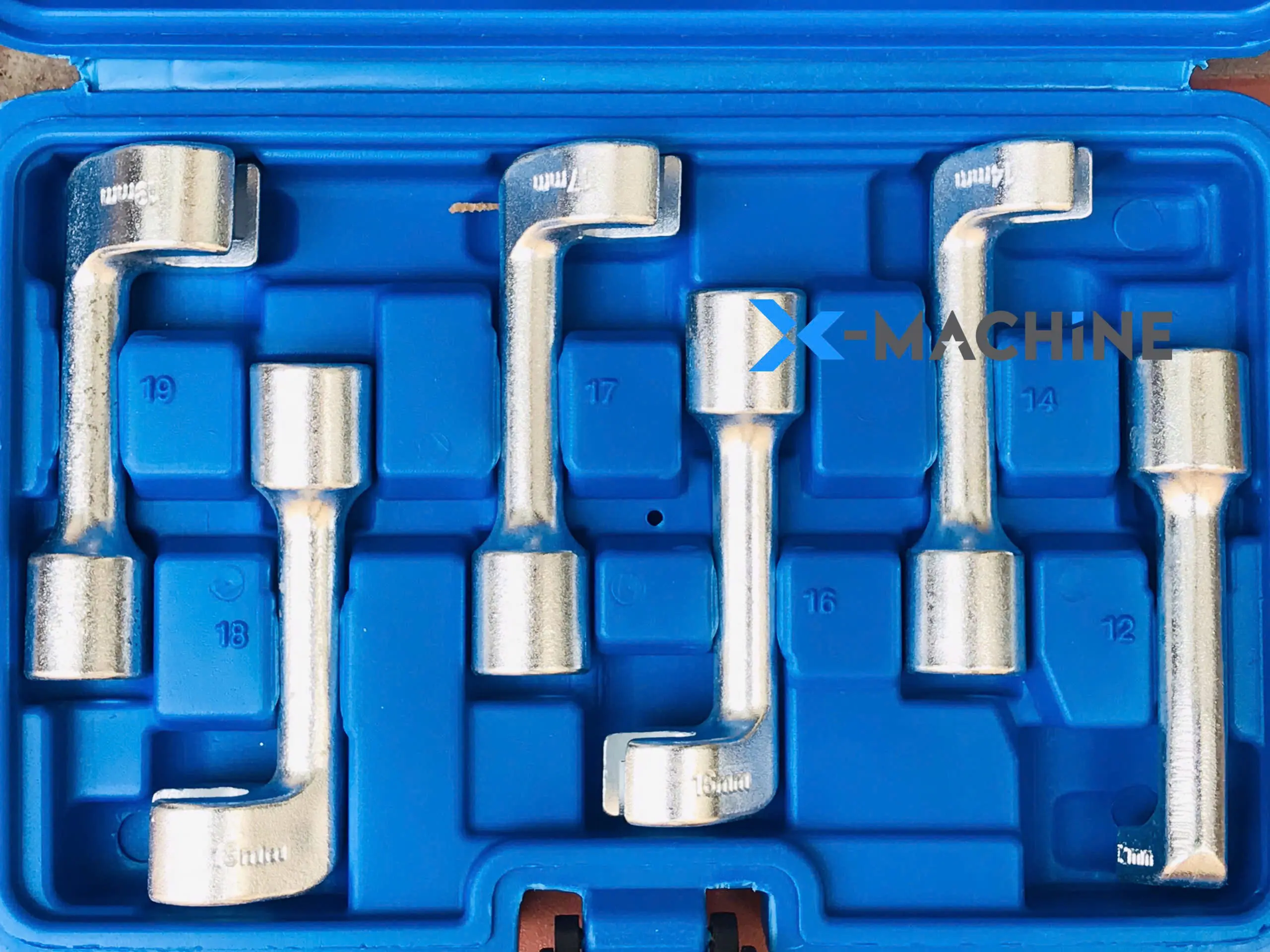 khẩu mở ống dầu chuyên dùng Bộ 6 cây 12-14-16-17-18-19 Đầu 1/2”