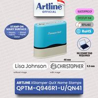Gambar ARTLINE XSTAMPER QUIX Stempel Berbagai Media QPTM-Q946R2/ QN41 - PINK dari Artline Indonesia Kota Surabaya 3 Tokopedia