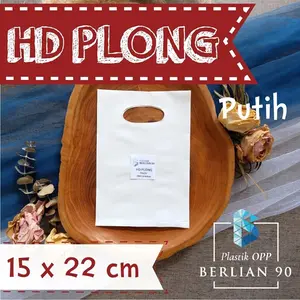 ( 1 PACK ) HD Plong 15x22 Plastik Baju / Plastik Shoping bag / Plastik Hidangan / Plastik Plong