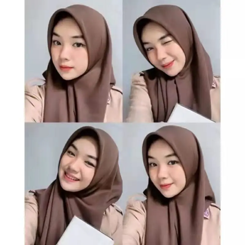 PARIS PREMIUM HIJAB SEGI EMPAT VOAL ANTI LETOY Katun Santai Sore Hari