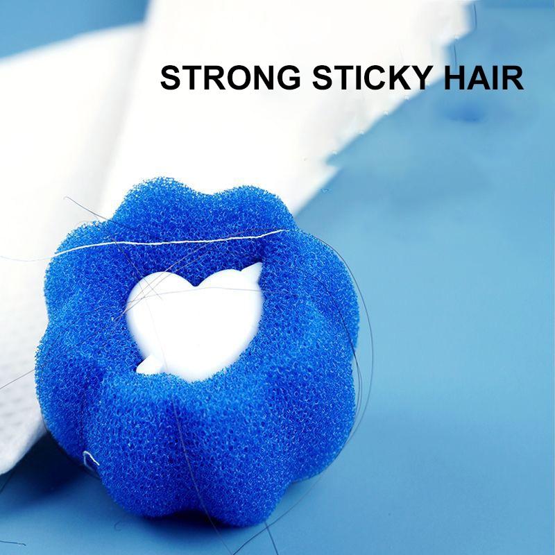 3 Pcs/lot Household Washing Machine Hair Catcher Useful Magic Laundry Ball Reusable Lint Remove Dog Hairs Removal Sponge Cleaning Tools 3