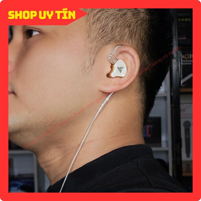 Tai Nghe Kiểm Âm YJS 820 in-ear hifi DÂY 3M Kèn Nút tai thay thế Nhét Tai Nghe Nhạc Earphone