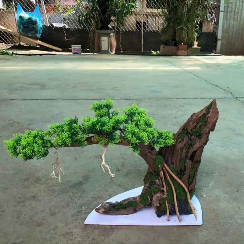 Lũa Bonsai ôm núi cho bể cá cảnh/ Decor trang trí 5