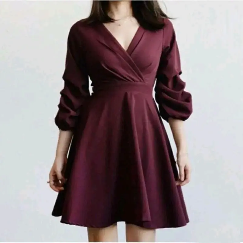 Dres tunik crinkle airflow premium casual panjang wanita  dress  atasan  midi  baju   Oversize 2