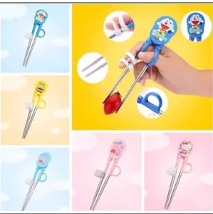 Sumpit Anak Karakter / Sumpit Anak Belajar Makan Model Kartun Training Chopstick Kids