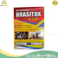 Gambar Moluskisida Brasitox 6 GR 250 GR Obat Keong Racun Keong Siput Bekicot dari PUROTANI.ID Kab. Purworejo 1 Tokopedia
