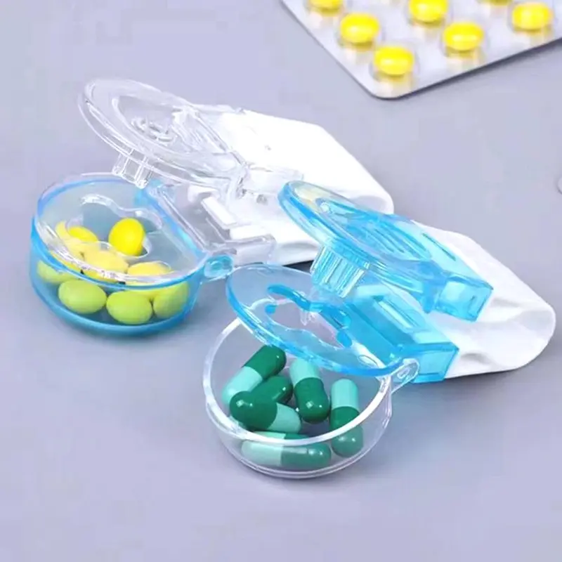 Baby Medicine Dispenser, Medicine Dispenser, Durable Medicine Storage Box, Easy to Open and Close 2