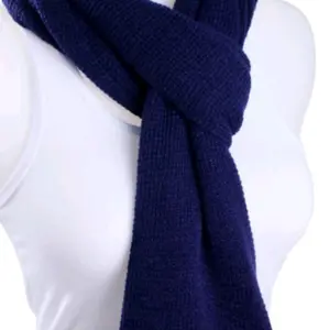 syal scarf tebal hangat polos musim dingin pria / wanita