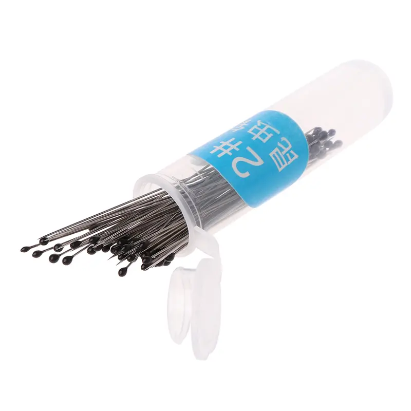 Ghim mẫu, 100x, Ghim côn trùng học, Ghim mổ xẻ mẫu vật, Bộ sưu tập mẫu vật, Bộ sưu tập bằng nhựa cứng an toàn, Thích hợp cho phòng thí nghiệm trường học 0