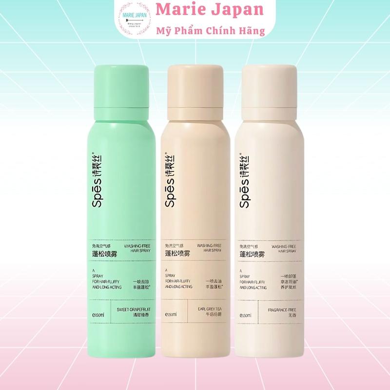 Dầu Gội Khô Nữ Spes Washing - Free Hairspray Làm Sạch Hút Dầu