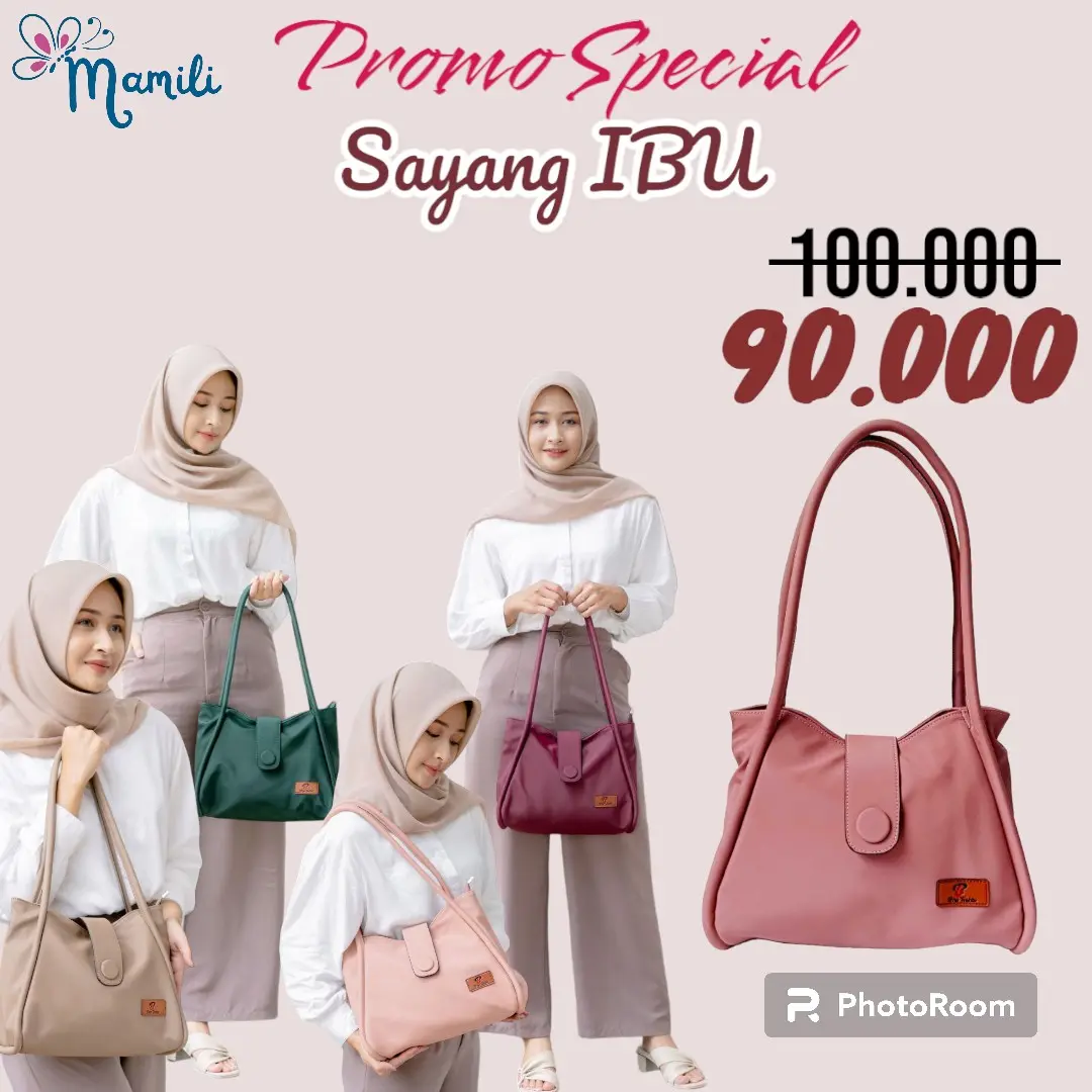 THALIA TOTE BAG BY BIRU TSABITA Totebag Wanita