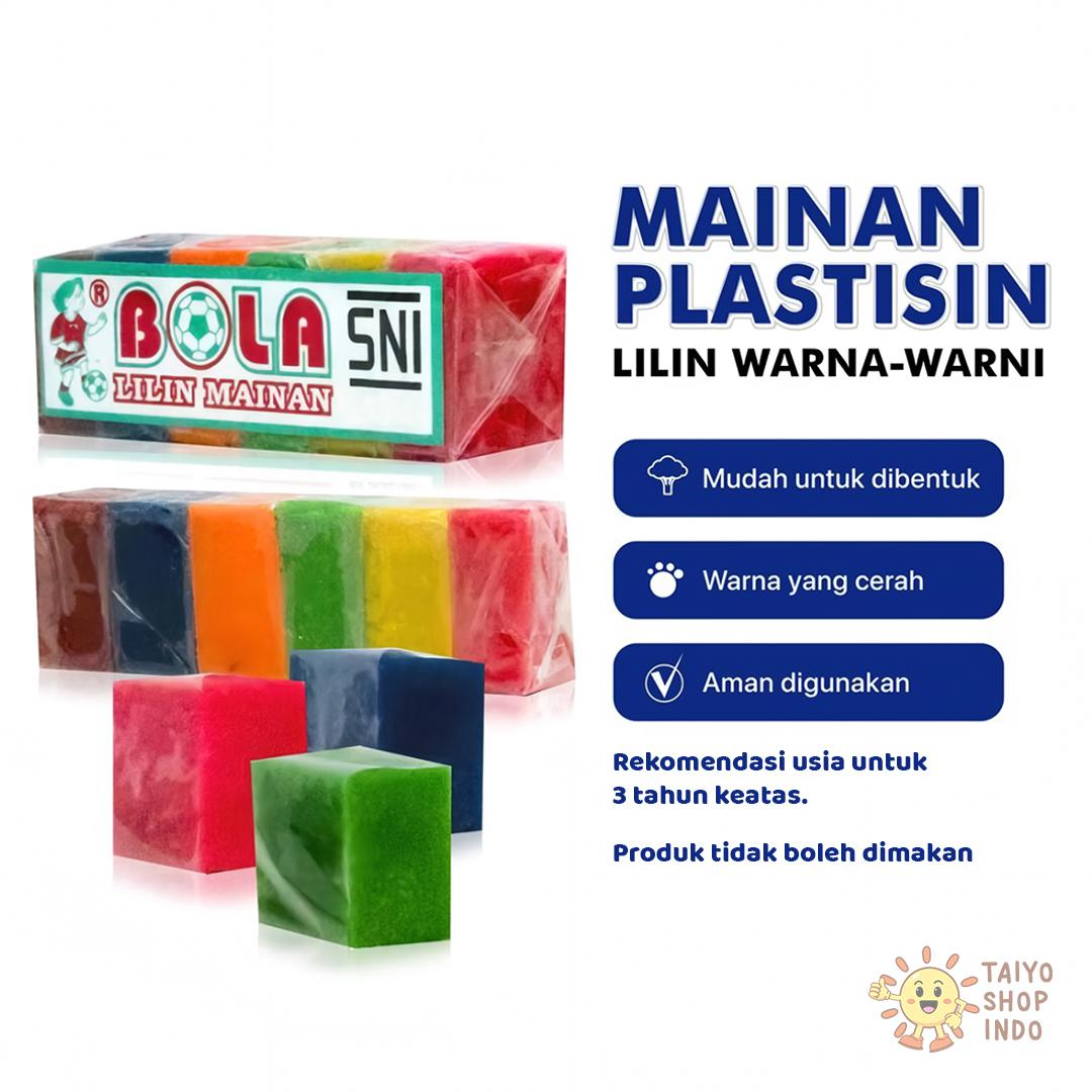 Mainan Anak Jadul Lilin Malam Plastisin DIY Merk Bola Edukasi Sensory Motorik Alat Belajar art toys Mainan Anak Jadul Lilin Malam Plastisin DIY Merk Bola Edukasi Sensory Motorik Alat Belajar art toys