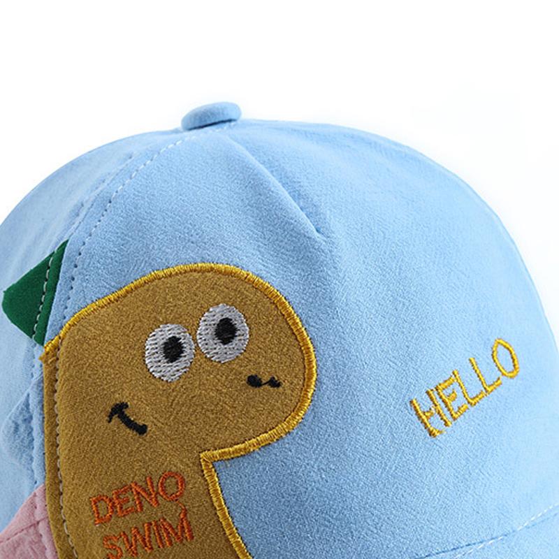 Product Introduction of Kids Boys Girls Baseball Cool Breathable Hats Cartoon Animal Pattern Peaked Cap Sun Protection Cap Sunscreen Sun Visor Hat 1-4 Years Old Kid 22