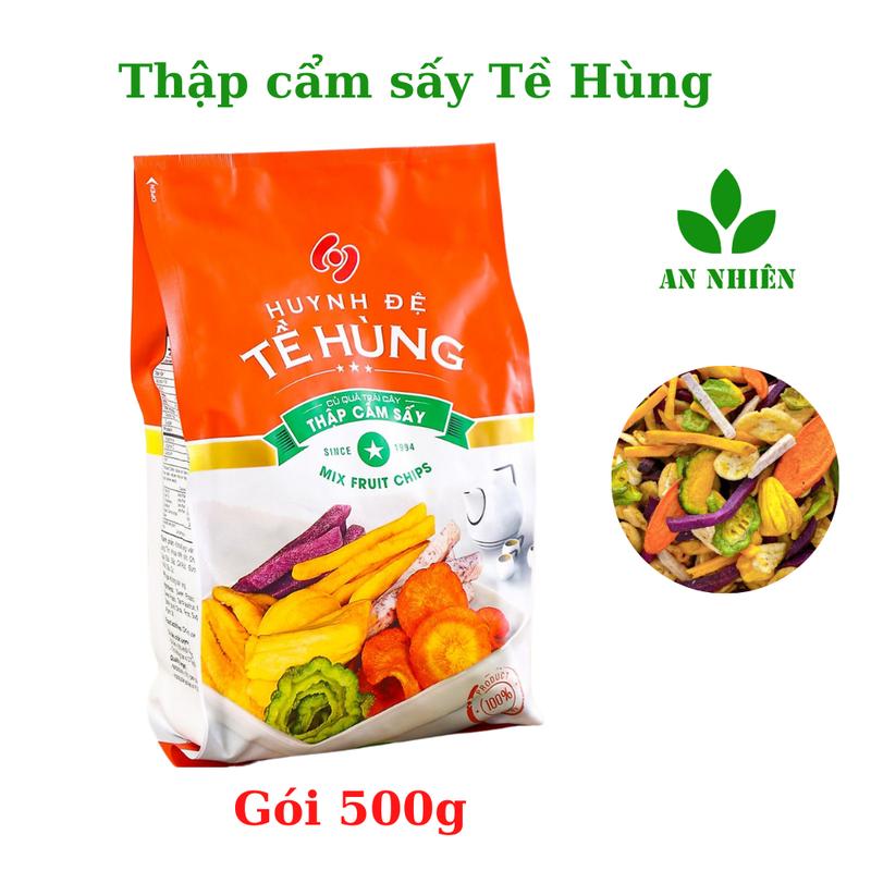 Trái cây sấy khô thập cẩm Tề Hùng 500g Ăn Vặt Snack Food
