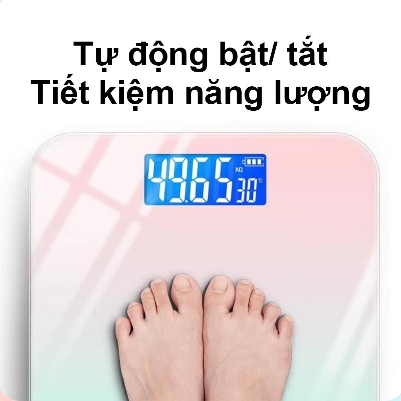 Cân Điện Tử Cân Sức Khỏe Kính Cường Gia Đình Trọng Lượng Tối Đa，Cân điện Tử cân sức khỏe điện tử Cân Gia Đình Trọng Lượng Tối Đa 120Kg Tiện Lợi Cho Gia Đình.Cân sức khỏe điện tử thông minh có màn hình LED, sạc USB 0
