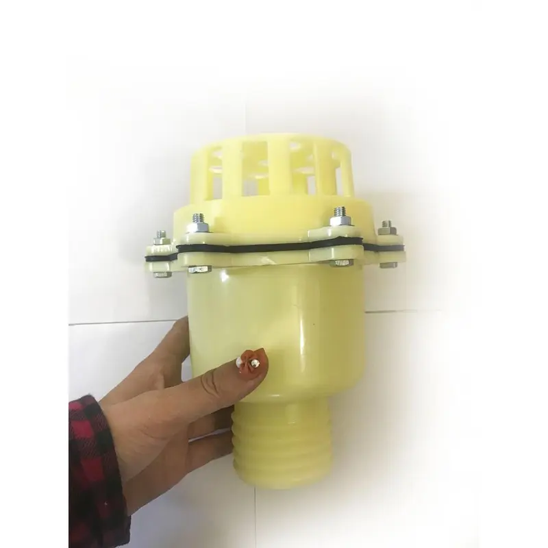 Luper máy bơm nước nhựa vàng ( rọ lọc , rọ bơm , giỏ hút nước ) phi 40 , phi 50 , phi 60 [Có sẵn] 2