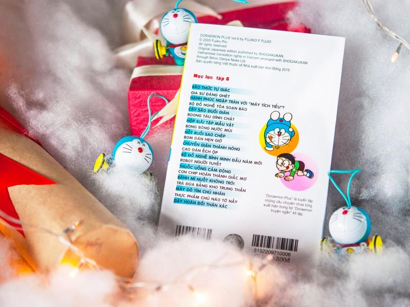Sách truyện - Combo Doraemon Plus Trọn Bộ 6 Tập - Bản Mới Nhất 3