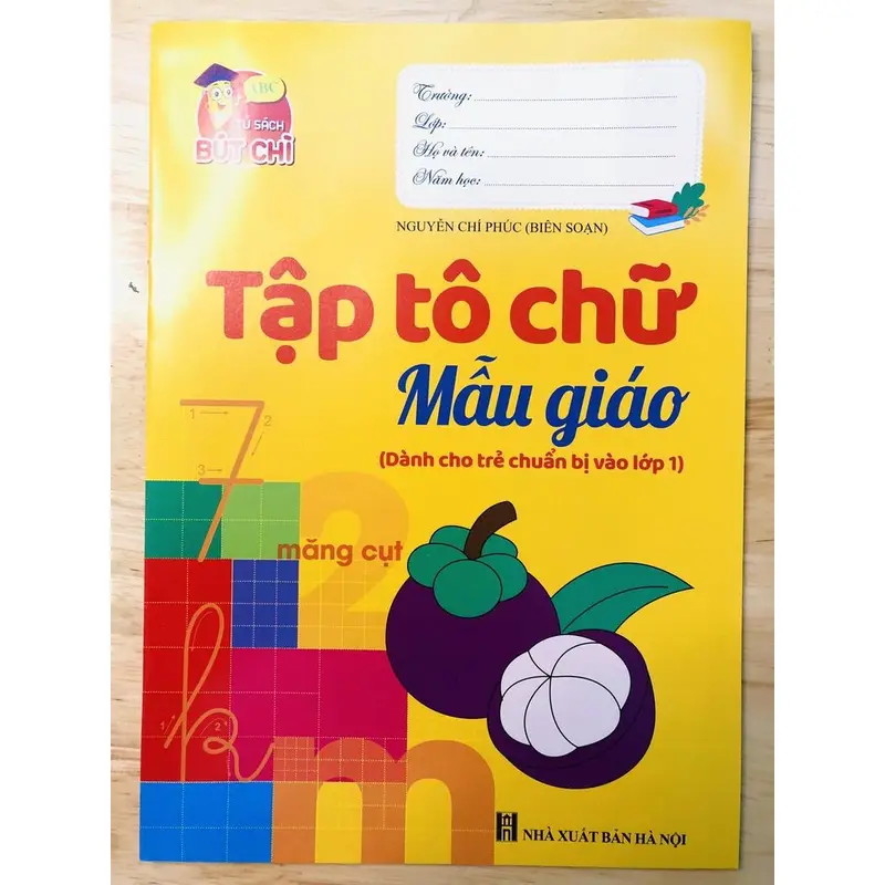 Bộ 10 Cuốn Tập Hành Trang Cho Bé Tự Tin Vào Lớp 1 (Tặng Kèm 2 Bút Chì + Gọt Bút + Tẩy Và Đệm Tay) - Vở Làm Quen Với Toán 7
