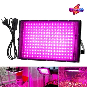 Lampu Grow Light UV Profesional 50W 100W untuk Tanaman Hidroponik Akuarium dan Kebun