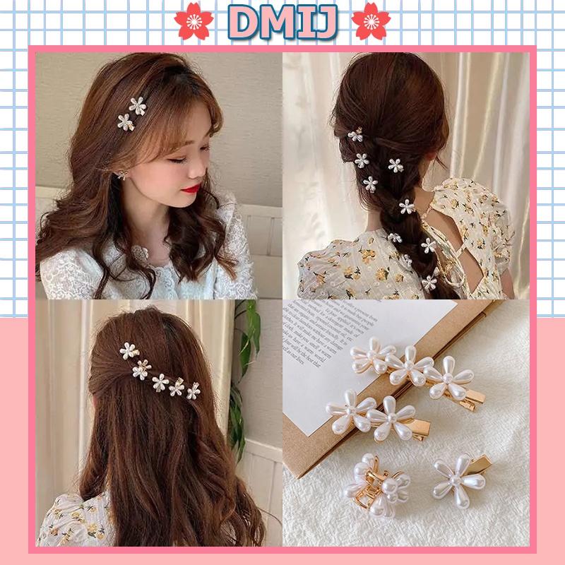 Kẹp tóc hoa nhí phong cách vintage nhiều mẫu đáng yêu