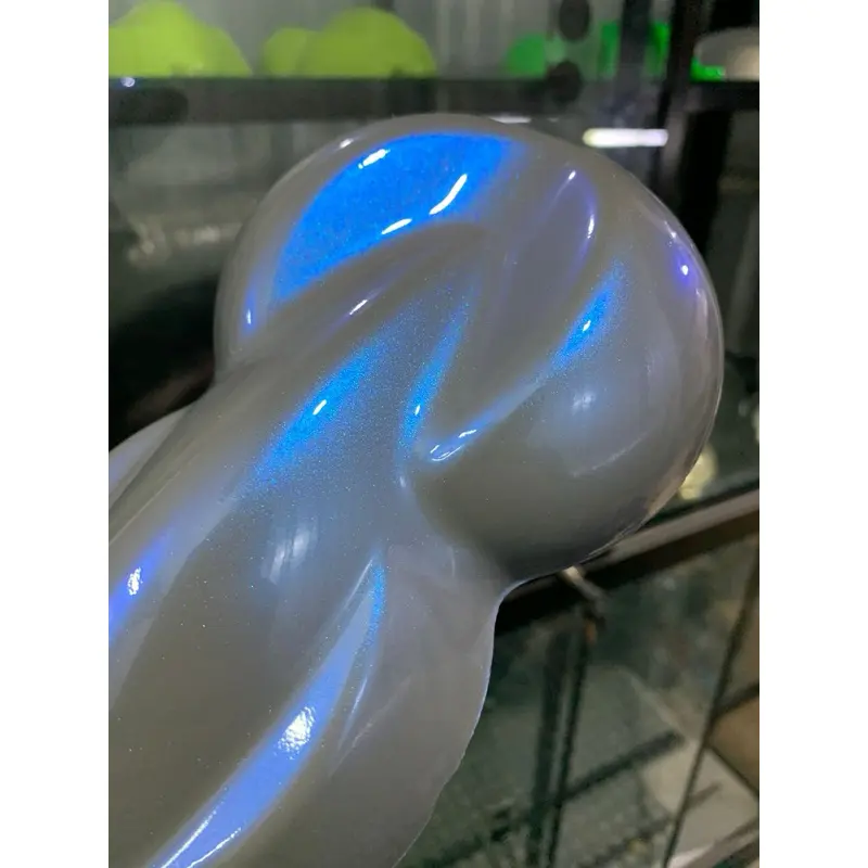 Abu Blue galaxy PU cat dasaran + toping 1