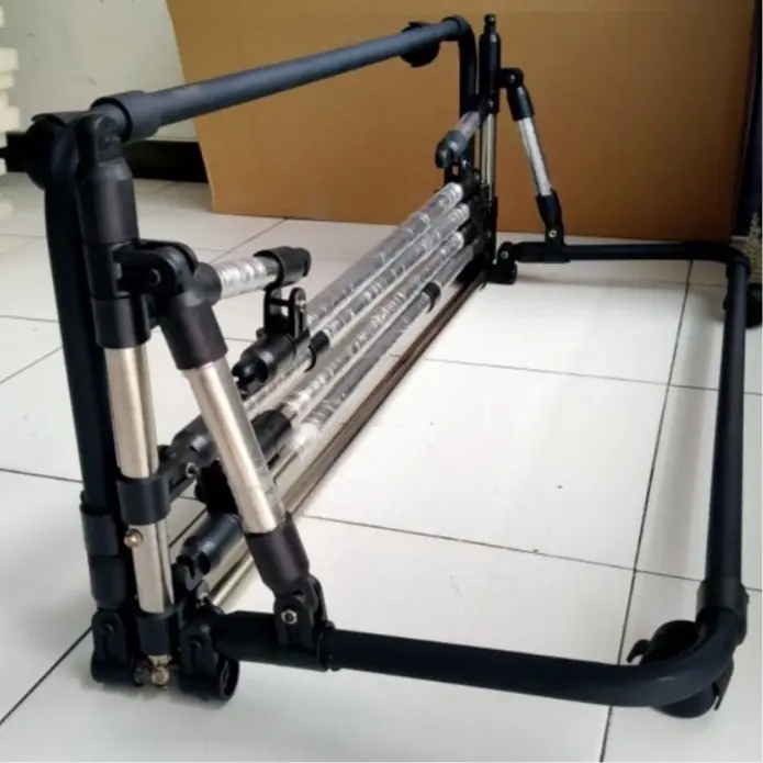 Tiang Ayunan Bayi Stainless (TERBARU MODEL LIPAT LEBIH BAGUS dan PRAKTIS) 5