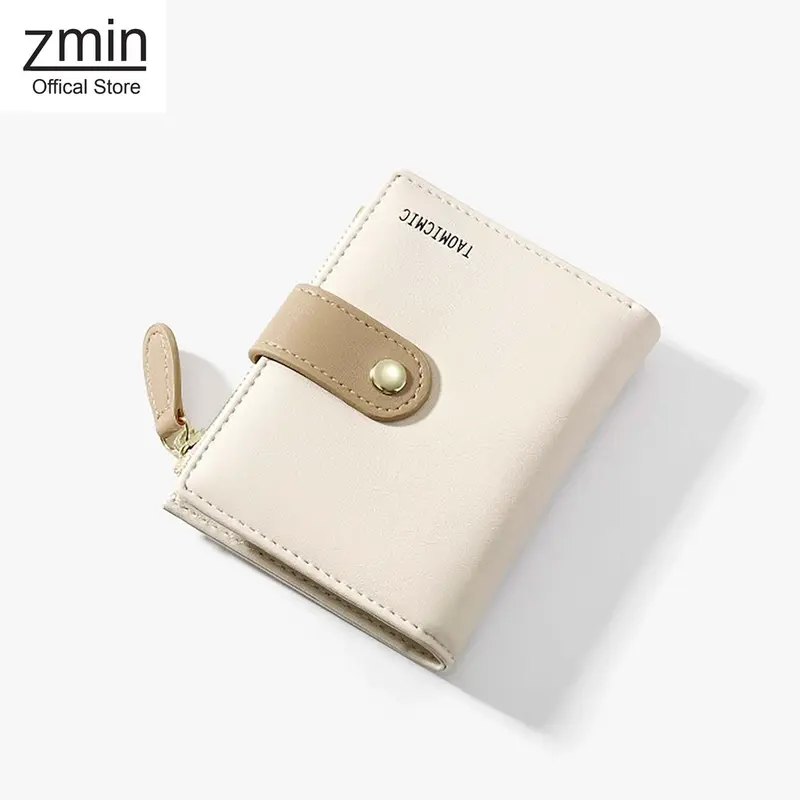 🙌New Store Great Deal 30 Off 🙌Ví đựng tiền nữ mini cầm tay Zmin, chất liệu cao cấp có thể bỏ túi - V033 5