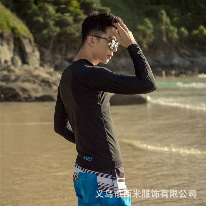 Hot Selling New Diving Suit Men's Split Long-Sleeve Zipper Surfing Suit Quick-Drying Sunscreen Snorkeling Dive Skin 3