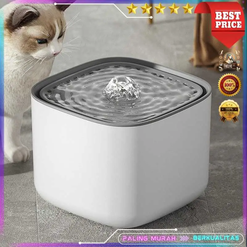 BaoRun Water Dispenser Fountain Tempat Minum Kucing Anjing 3L - JN-1020 0